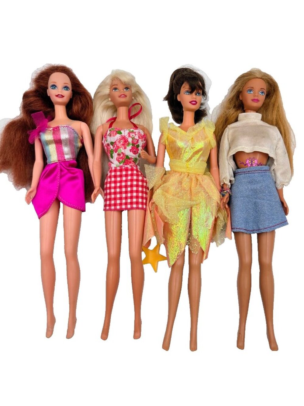 Barbie Doll Lot Super Gymnast Bath Boutique Bubble Fairy Teresa Mattel 4 Read